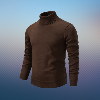 Hardfell | Silk wool turtleneck sweater