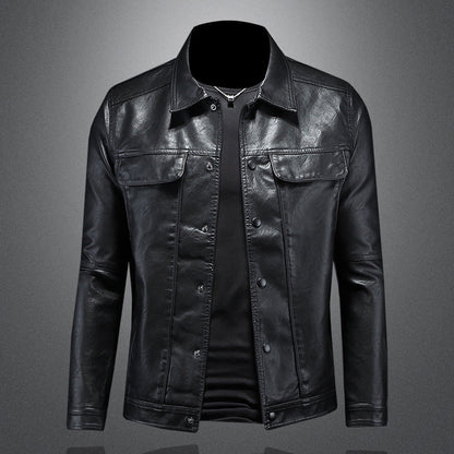Hardfell | Leather biker jacket