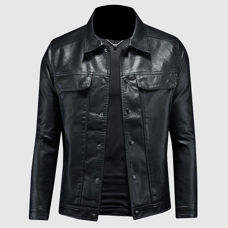 Hardfell | Leather biker jacket