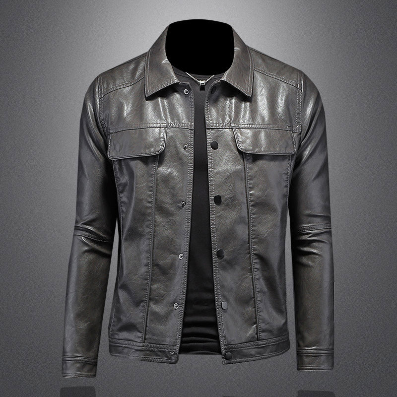 Hardfell | Leather biker jacket