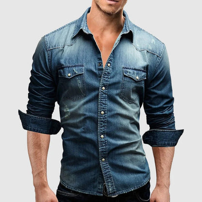 Hardfell | Timeless denim shirt