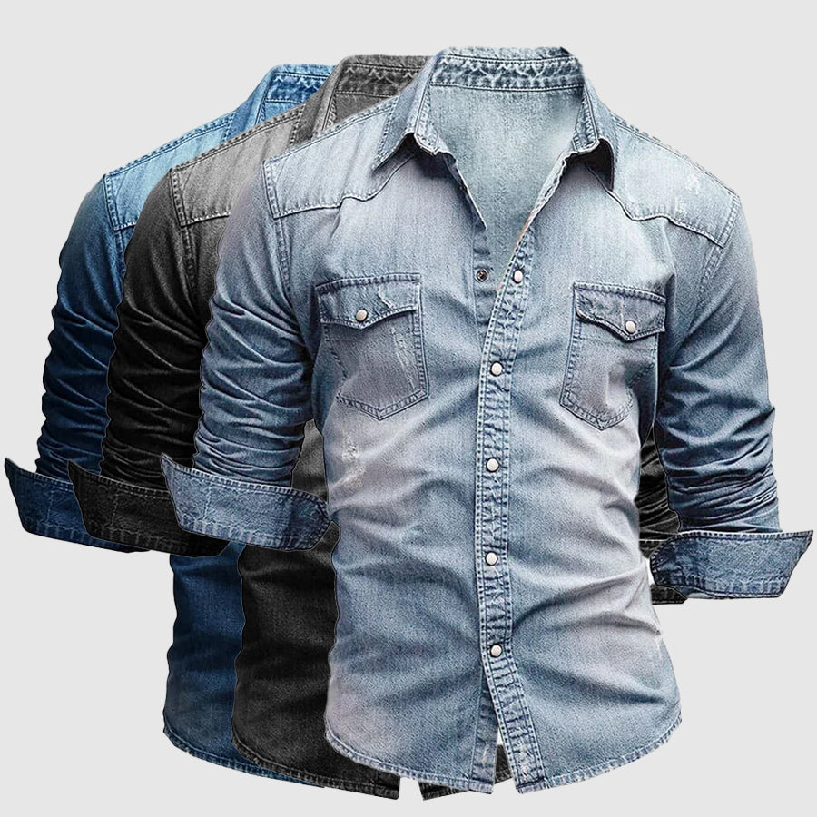 Hardfell | Timeless denim shirt