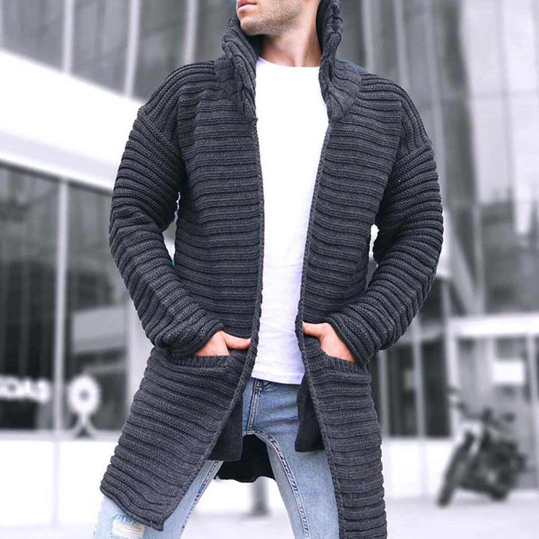 Hardfell | Warm knitted coat for men