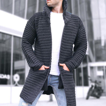 Hardfell | Warm knitted coat for men