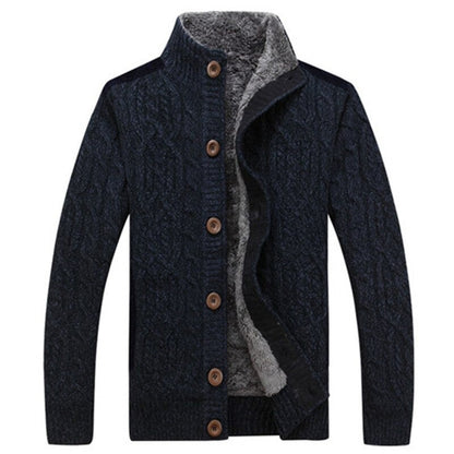 Hardfell | Men's cardigan with plush lining