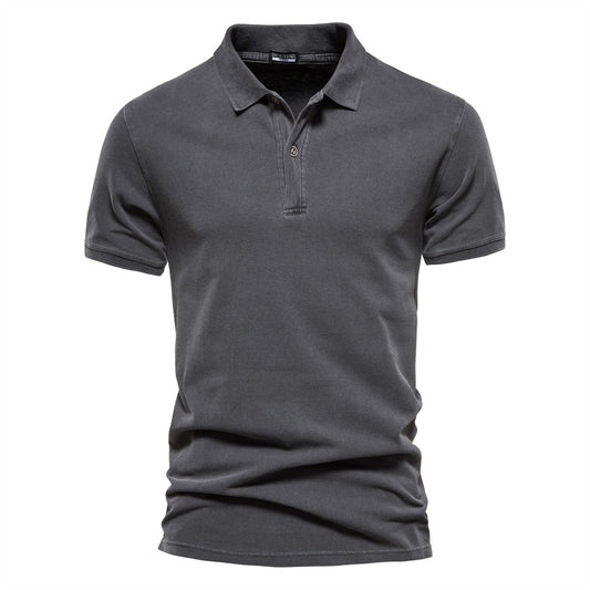 Hardfell | - Modern polo shirt with contrasting collar