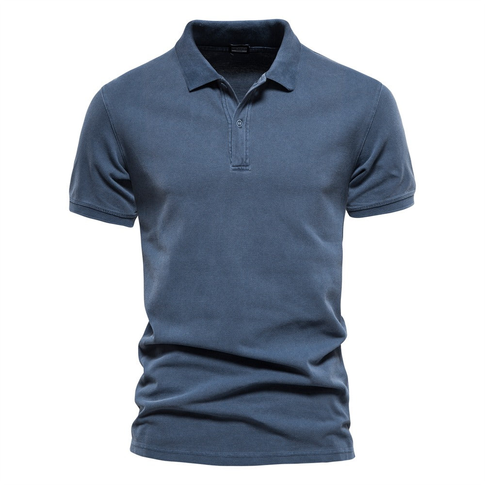 Hardfell | - Modern polo shirt with contrasting collar
