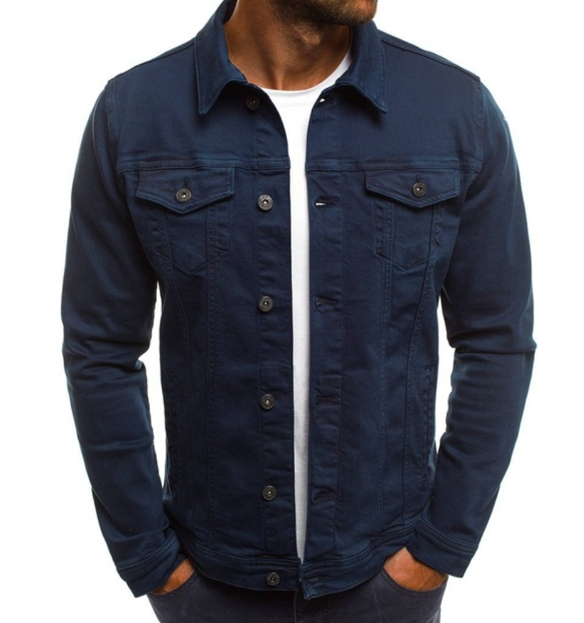 Hardfell | Leisure winter denim jacket for men