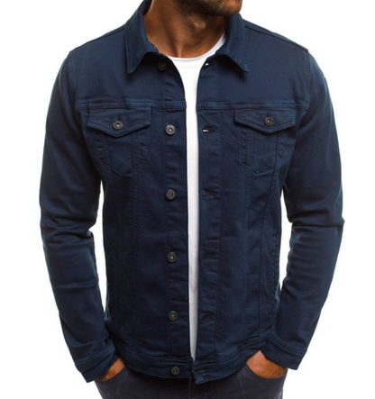Hardfell | Leisure winter denim jacket for men