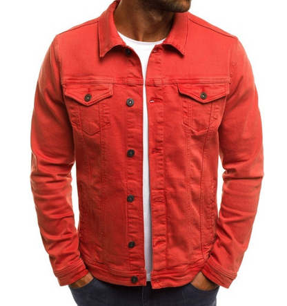 Hardfell | Leisure winter denim jacket for men
