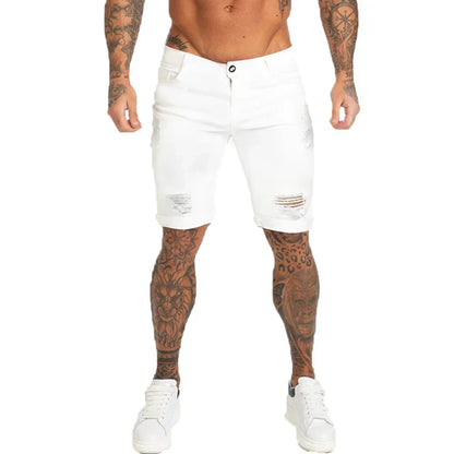 Hardfell | Slim-fit men's denim shorts