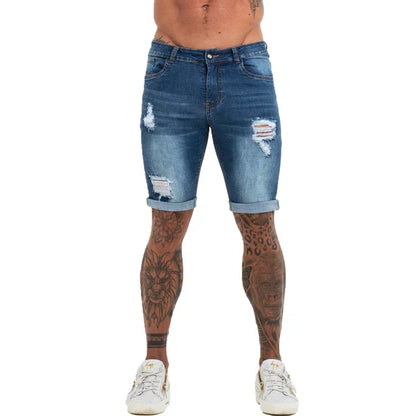 Hardfell | Slim-fit men's denim shorts
