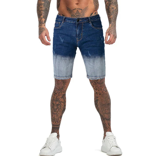 Hardfell | Slim-fit men's denim shorts