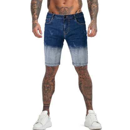 Hardfell | Slim-fit men's denim shorts