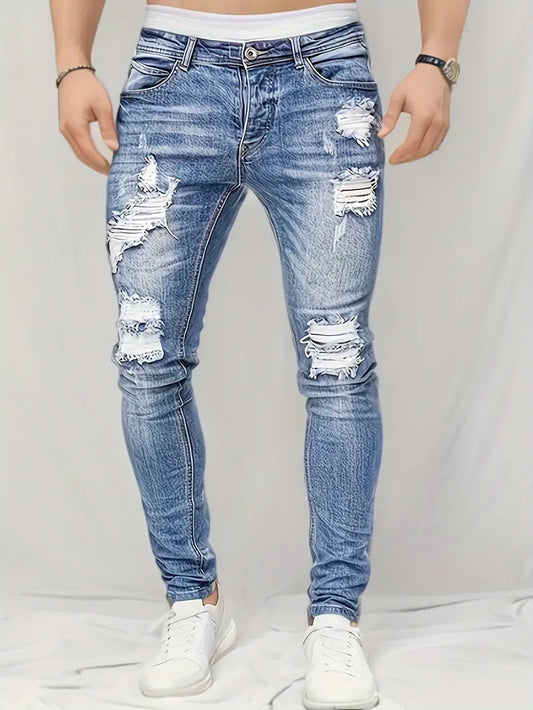 Hardfell | Gabriel - ripped, casual ripped jeans for men