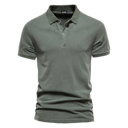 Hardfell | - Modern polo shirt with contrasting collar