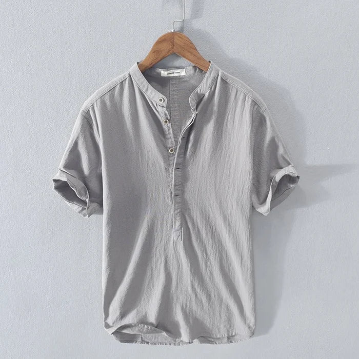 Hardfell | Morgan - new short sleeve linen shirt for men