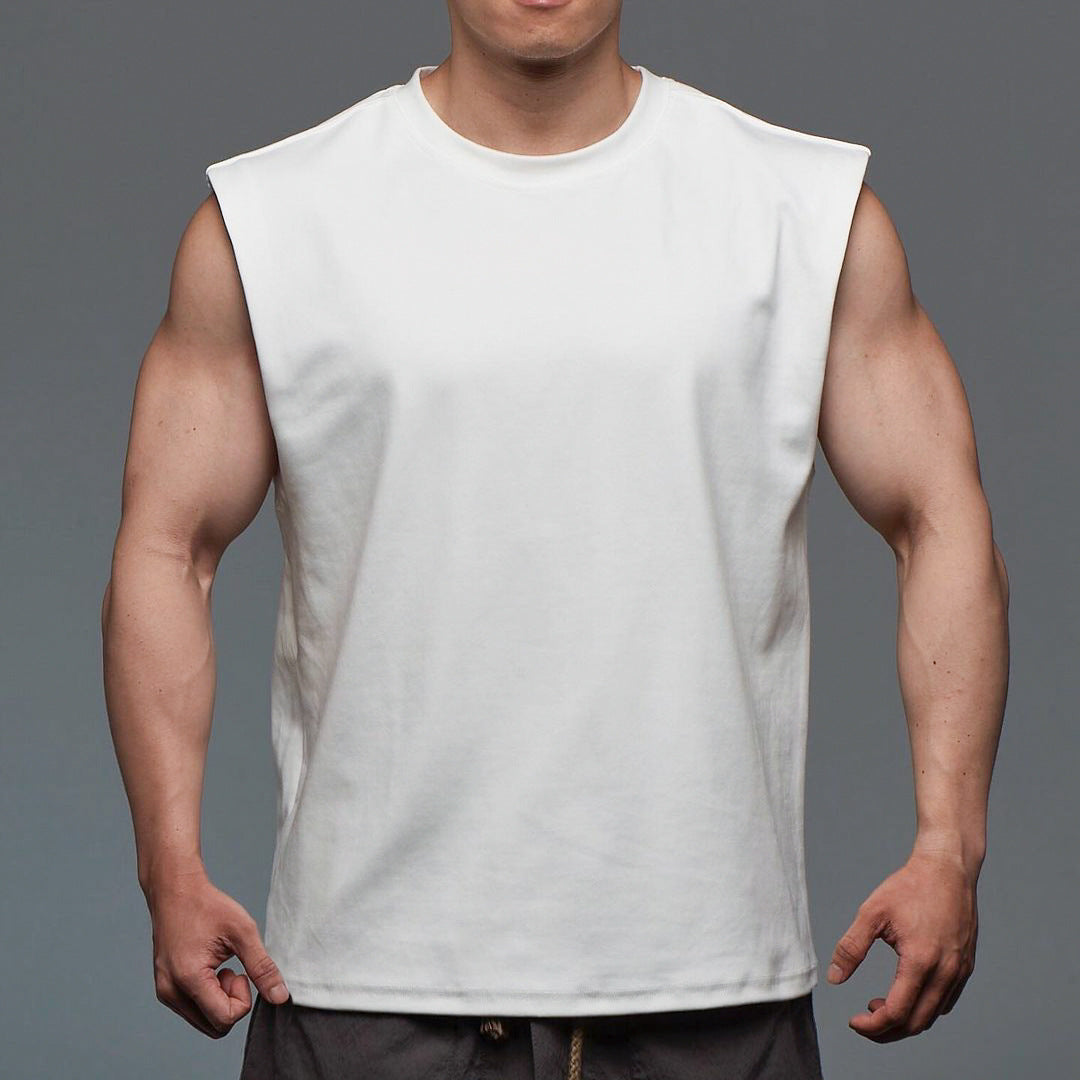 Hardfell | Basic men's tank top with round neckline