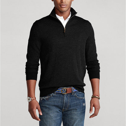 Hardfell | Men's fleece pullover with quarter zipper