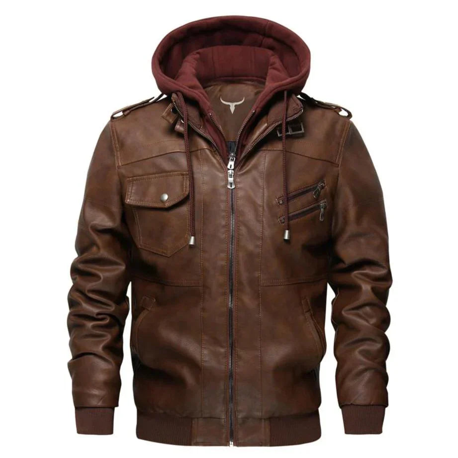 Hardfell | Elegant premium leather jacket for men