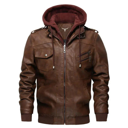 Hardfell | Elegant premium leather jacket for men