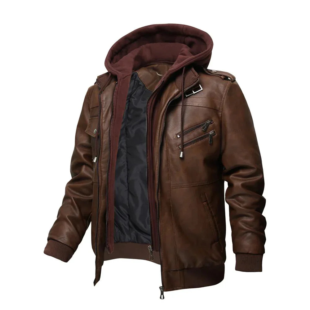 Hardfell | Elegant premium leather jacket for men