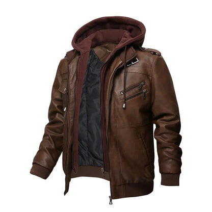 Hardfell | Elegant premium leather jacket for men