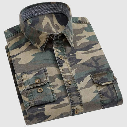 Hardfell | Camouflage long sleeve shirt