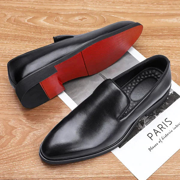 Hardfell | Logan - stylish loafers with red bottoms for men
