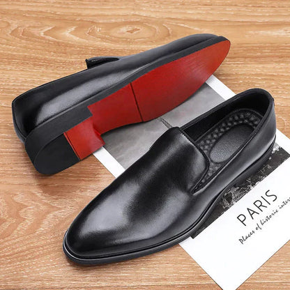 Hardfell | Logan - stylish loafers with red bottoms for men