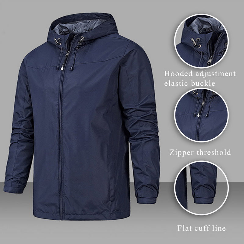 Hardfell | Waterproof hooded jacket for men