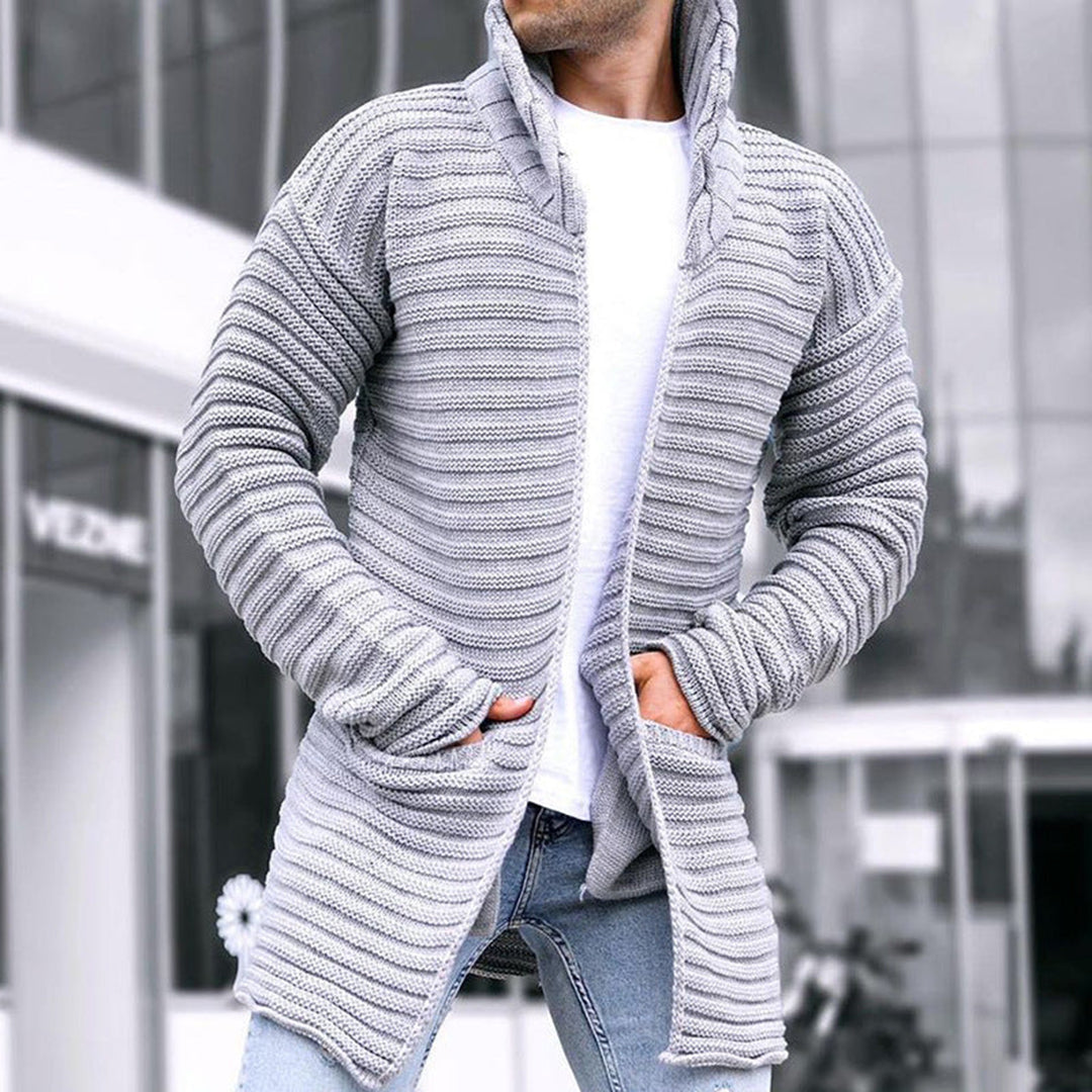 Hardfell | Warm knitted coat for men
