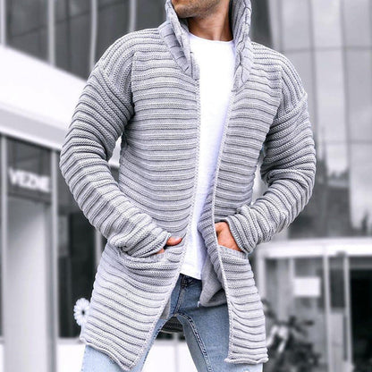 Hardfell | Warm knitted coat for men