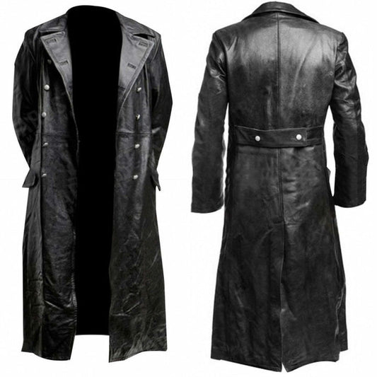 Hardfell | classic leather coat