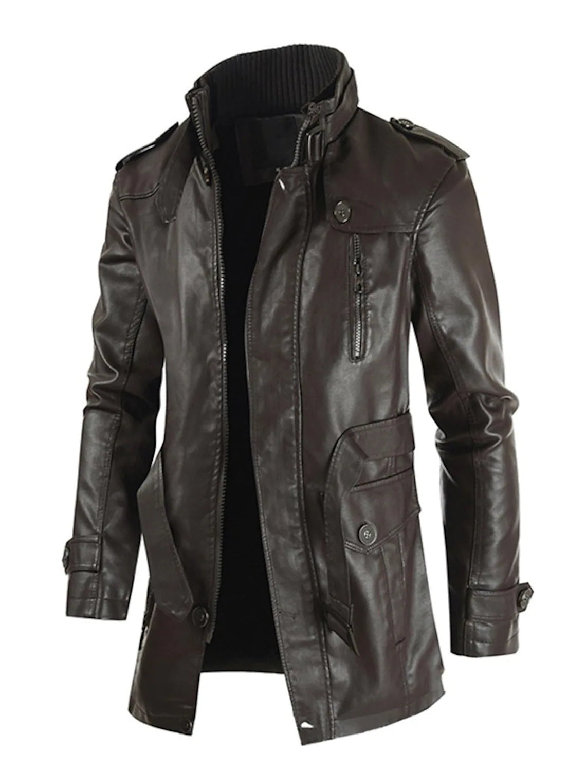 Hardfell | Simple stylish leather jacket for men