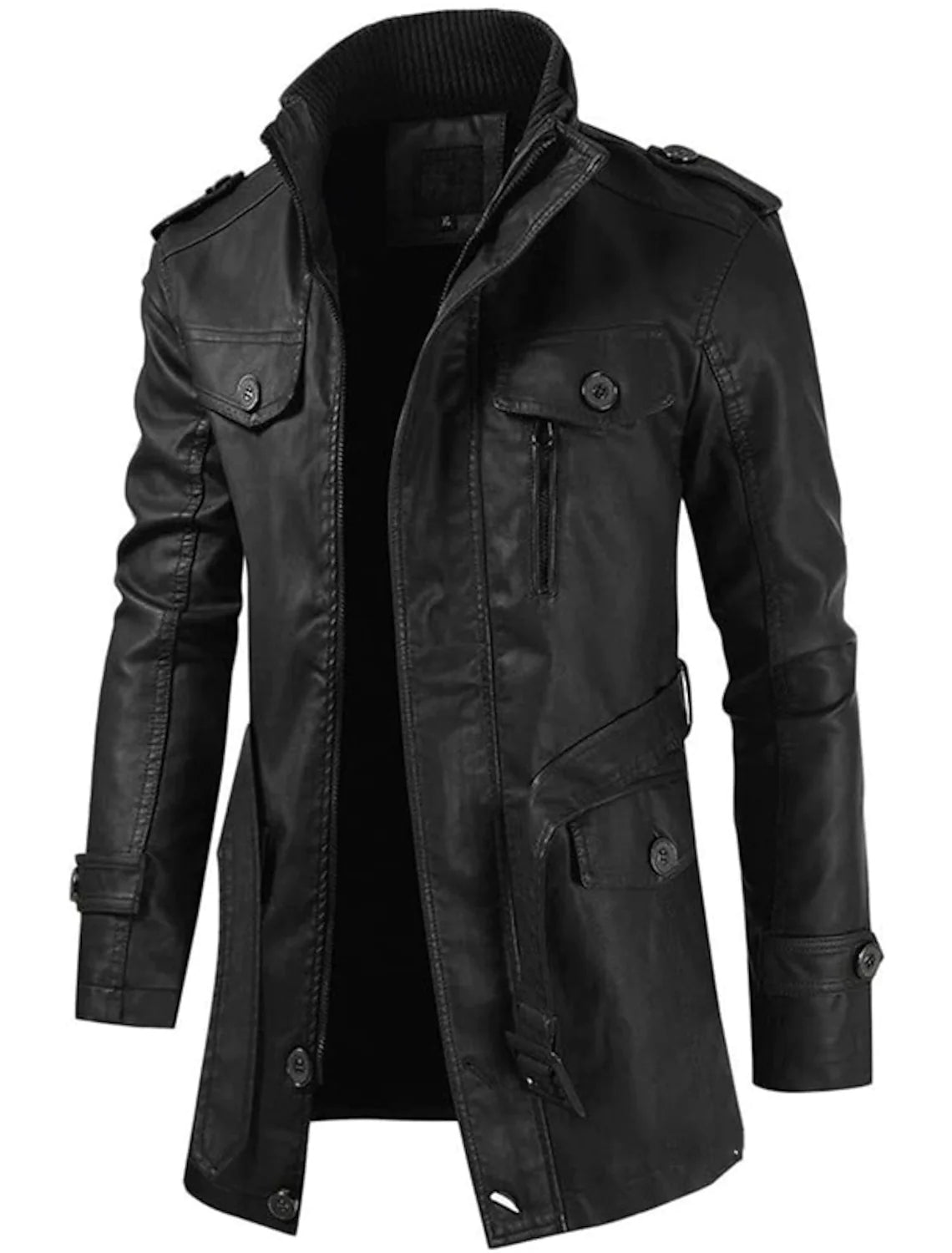 Hardfell | Simple stylish leather jacket for men