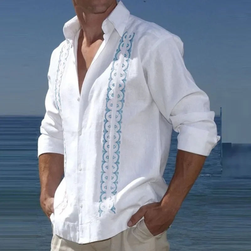 Hardfell | White beach shirt