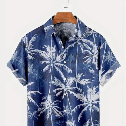 Hardfell | Blue Hawaiian shirt