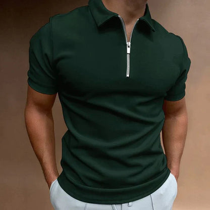 Hardfell | Casual men's polo shirt with zipper