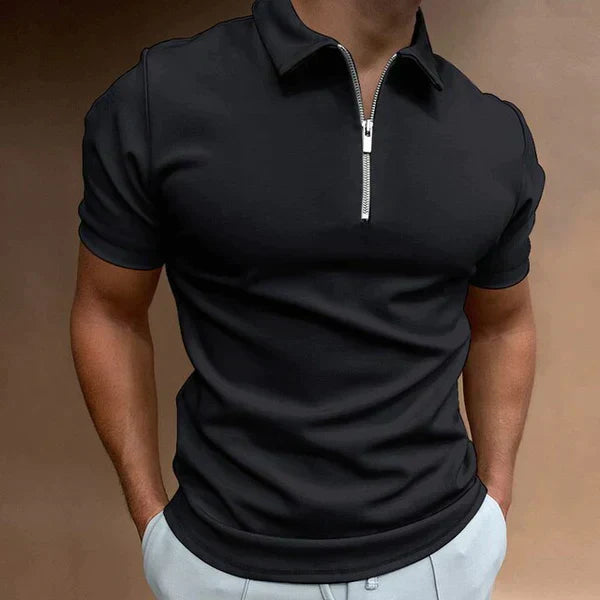 Hardfell | Casual men's polo shirt with zipper