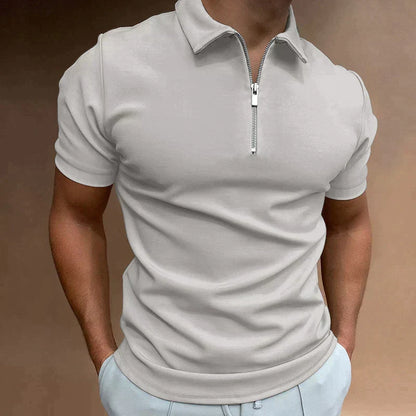 Hardfell | Casual men's polo shirt with zipper