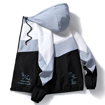 Hardfell | Patchwork hooded jacket