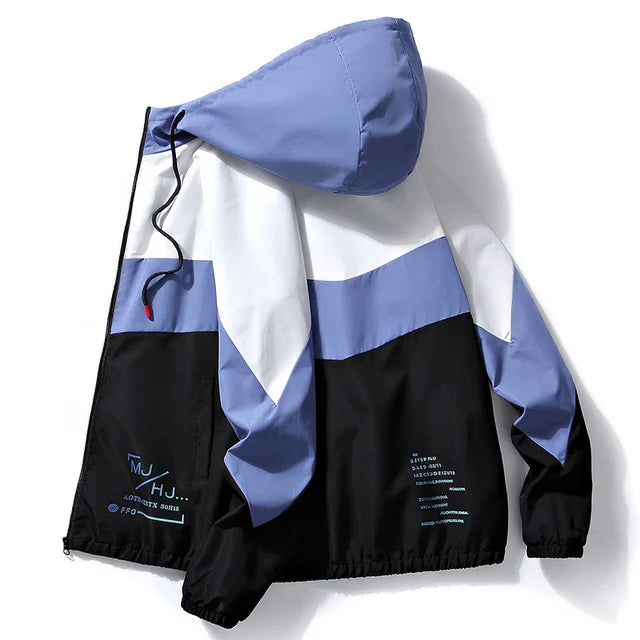 Hardfell | Patchwork hooded jacket