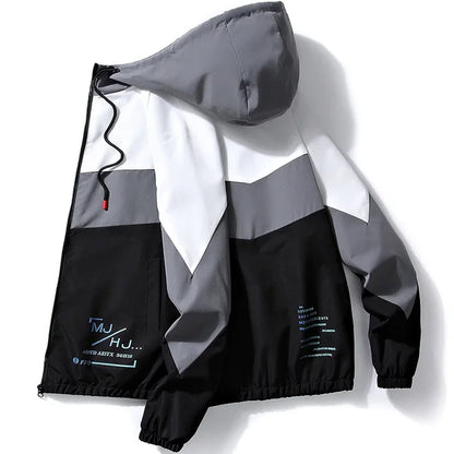 Hardfell | Patchwork hooded jacket