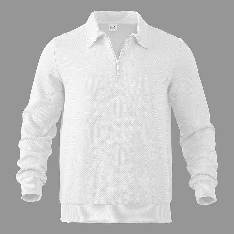 Hardfell | polo sweater with zipper for men