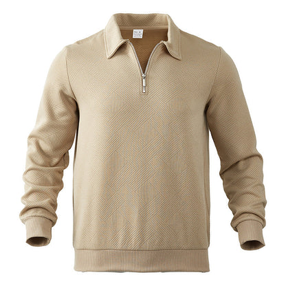 Hardfell | polo sweater with zipper for men