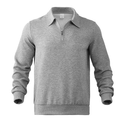 Hardfell | polo sweater with zipper for men