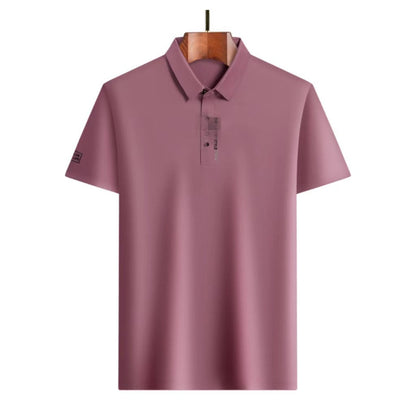 Hardfell | JONAS - Breathable silk polo shirt for men
