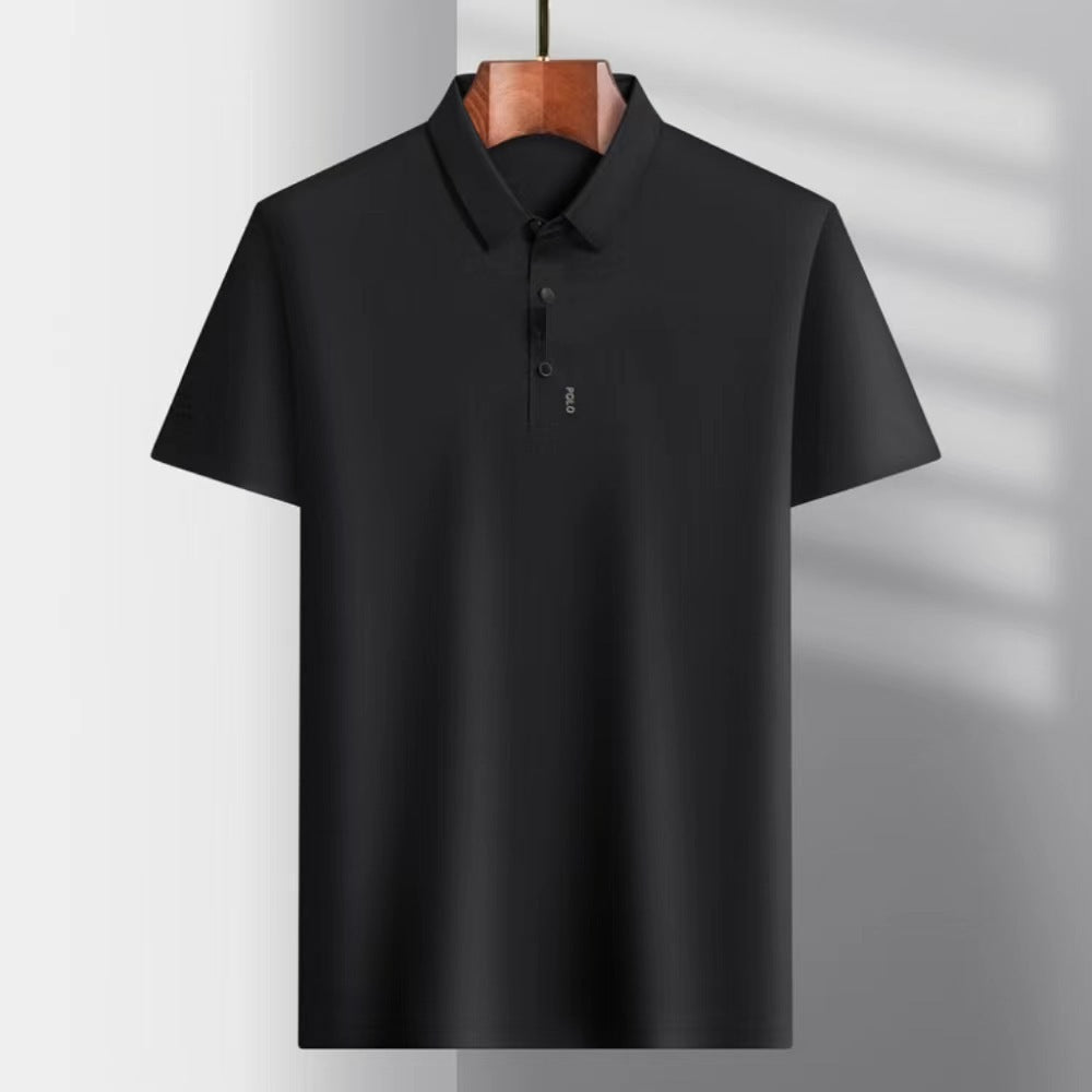 Hardfell | JONAS - Breathable silk polo shirt for men