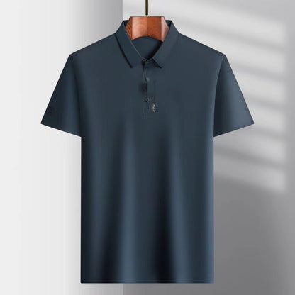 Hardfell | JONAS - Breathable silk polo shirt for men